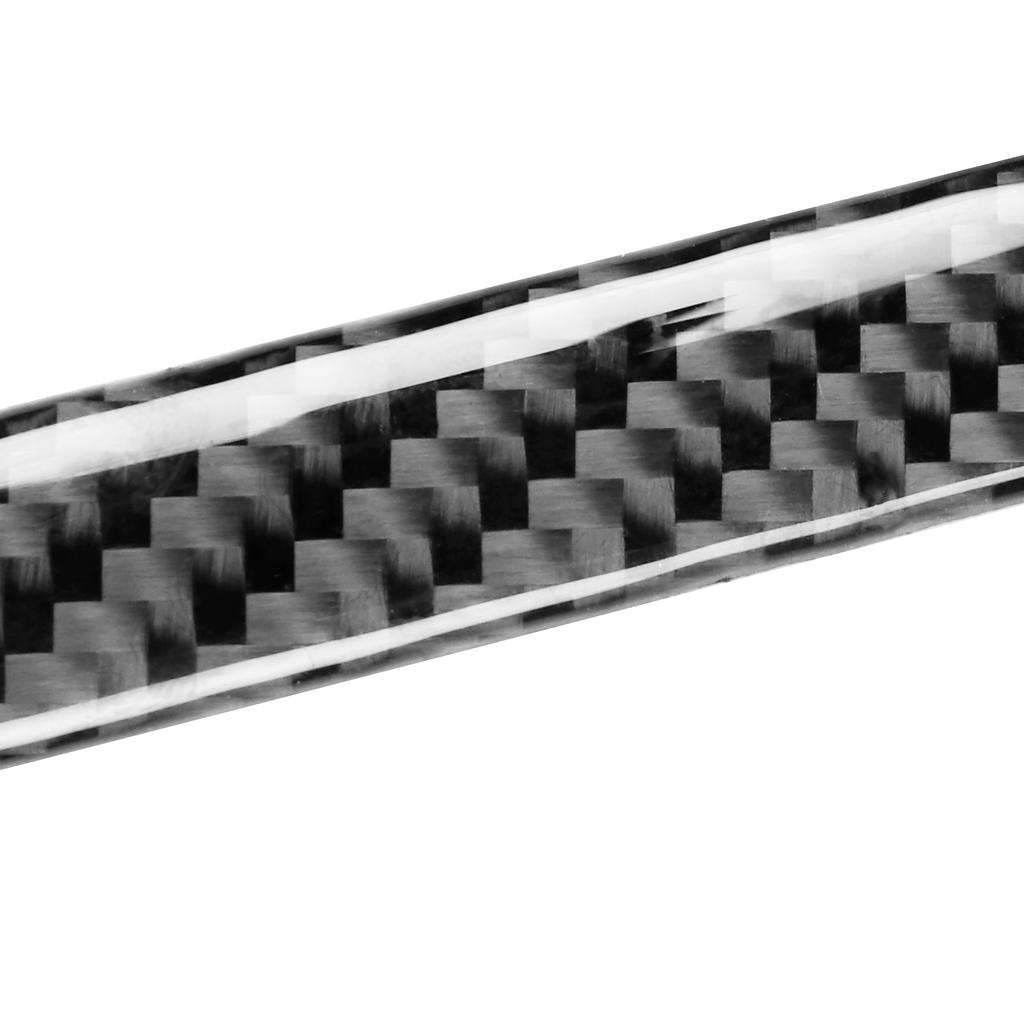 2Pcs Interior Door Armrest Panel Cover Trim Carbon Fiber Sticker Fit for Mazda MX‑5/Roadster NC 2009‑2015