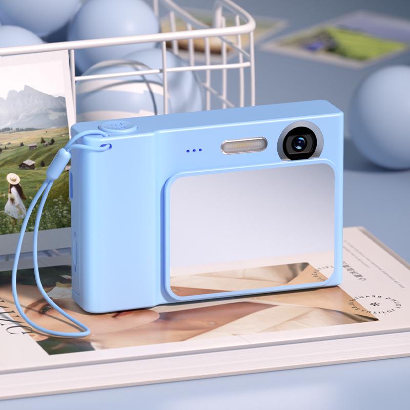 Just Fish Cloud HD Slide-out Dual Lens Portable Student Camera