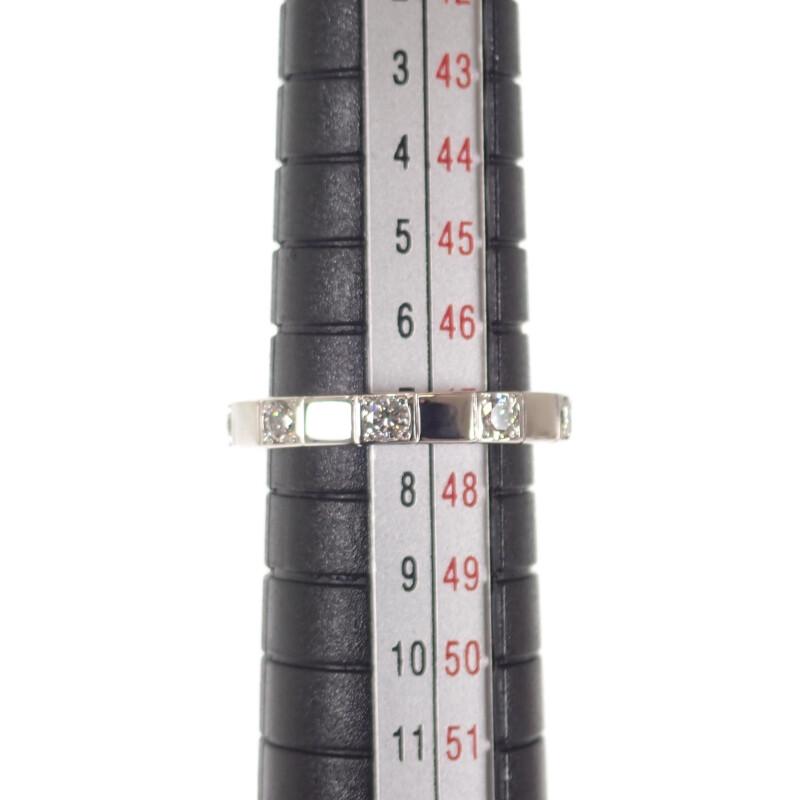 CARTIER B4048400 #7(JP Size) ring K18 white gold/diamond Women