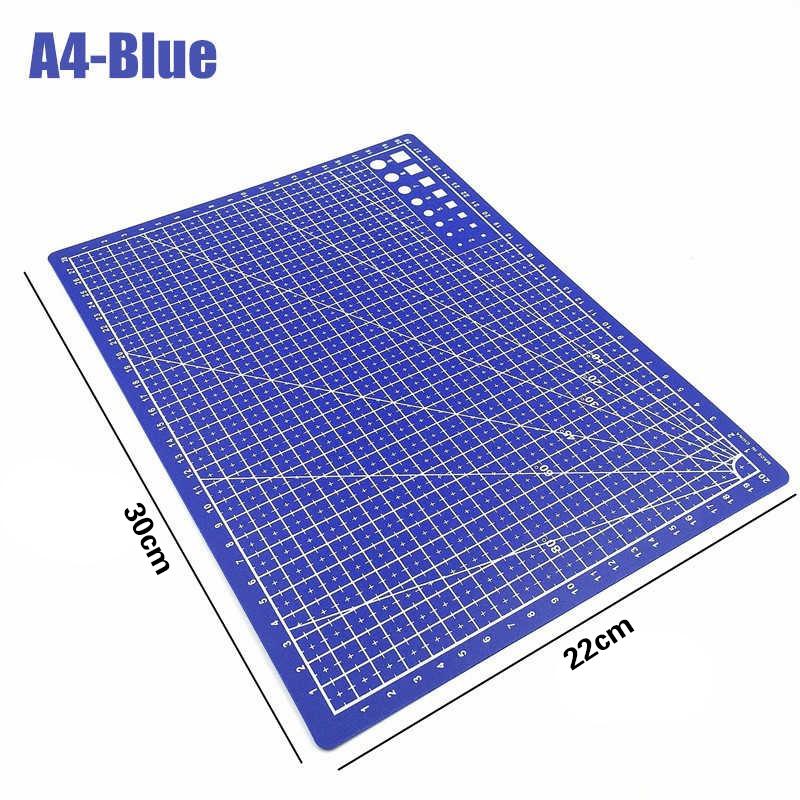 A3/A4/A5 DIY Grid Line Tool Pvc Rectangular Cutting Mat Plastic Patchwork Cut Pad Sewing Supplie