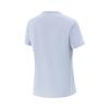 Li-Ning Comfortable Simple Moisture Wicking Round Neck Short Sleeve T-Shirt Women Tops Frost-Blue ATSV410-5