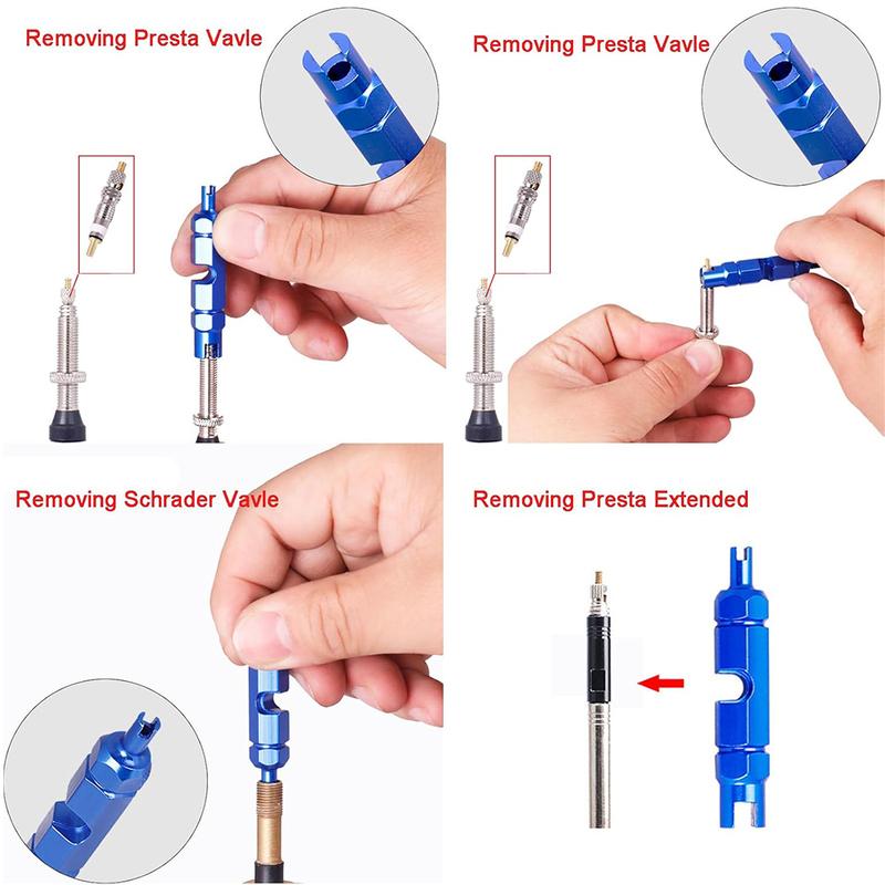 Bicycle Oil Bleed Tubeless Tire Injection Tool MTB Sealant Injector for Cycling Maintenance Liquid Injection Accessories