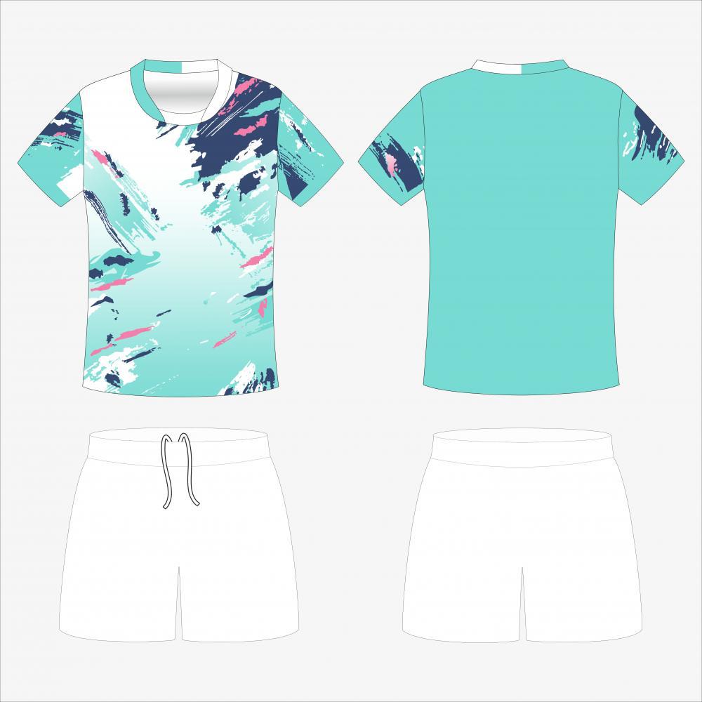 A customized badminton suit, table tennis feather suit, volleyball suit, factory wholesale, summer sports suit, optional fabric print number. 5XS-8XL