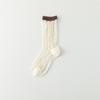 Plaid Kristall Seide Socken Frauen Casual Mode Sommer Elastische Lange Socken Koreanischen Stil Harajuku Ultra-dünne Transparente Frauen Socken