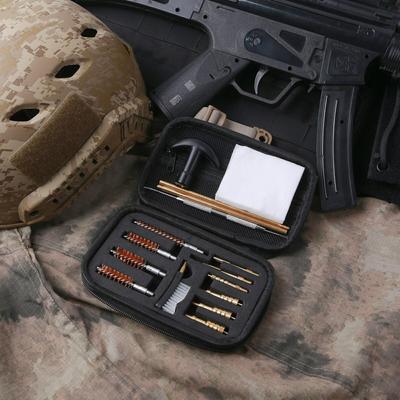 S Multifunktionale Rohreinigungs-Nylonbürste Laufbürsten-Set Reinigungsset 9mm Ar15 74 M16 G17 19 27 1911