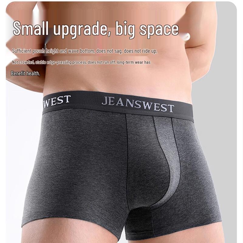 Jeanswest Men's Cotton Boxer Briefs