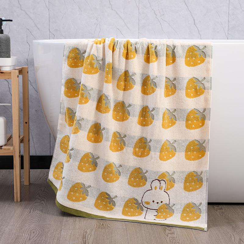 100% Cotton Thickened Quick-Dry Bath & Beach Towel - Enlarged & Premium Quality for Men