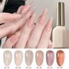 Versatile Clear Ice Nude Gel Polish - 2025 Whitening Jelly, Popular for Nail Salons.