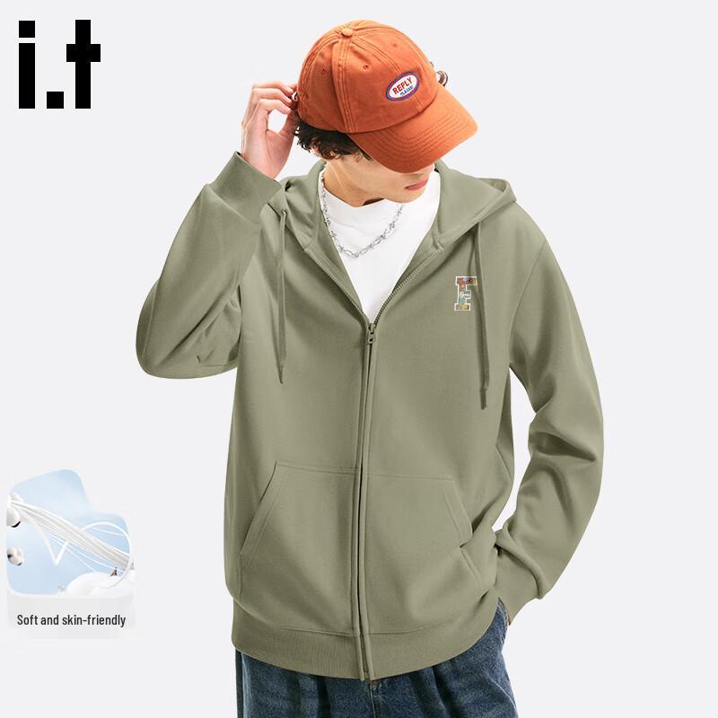 Fingercroxx Men's Korean Style Hooded Cardigan Sweatshirt