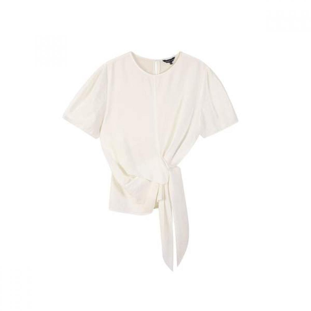 

Lap Knot Blouse As2wb464 WH (white)/FF