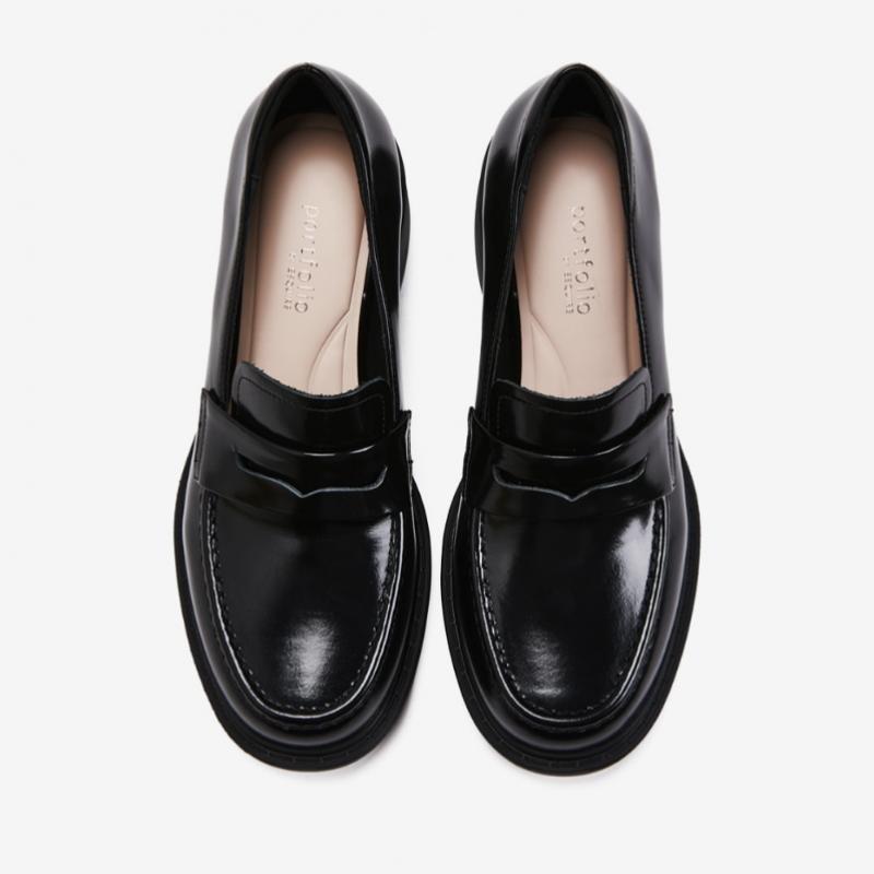 Portfolio Portfolio By ESquire Women S Chunky Clipper loaferS Black