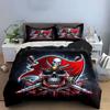 Fiery pirate spirit unleashed Bedding sets Duvet covers Pillowcases(1* Duvet Cover 2* Pillowcases without duvet insert)