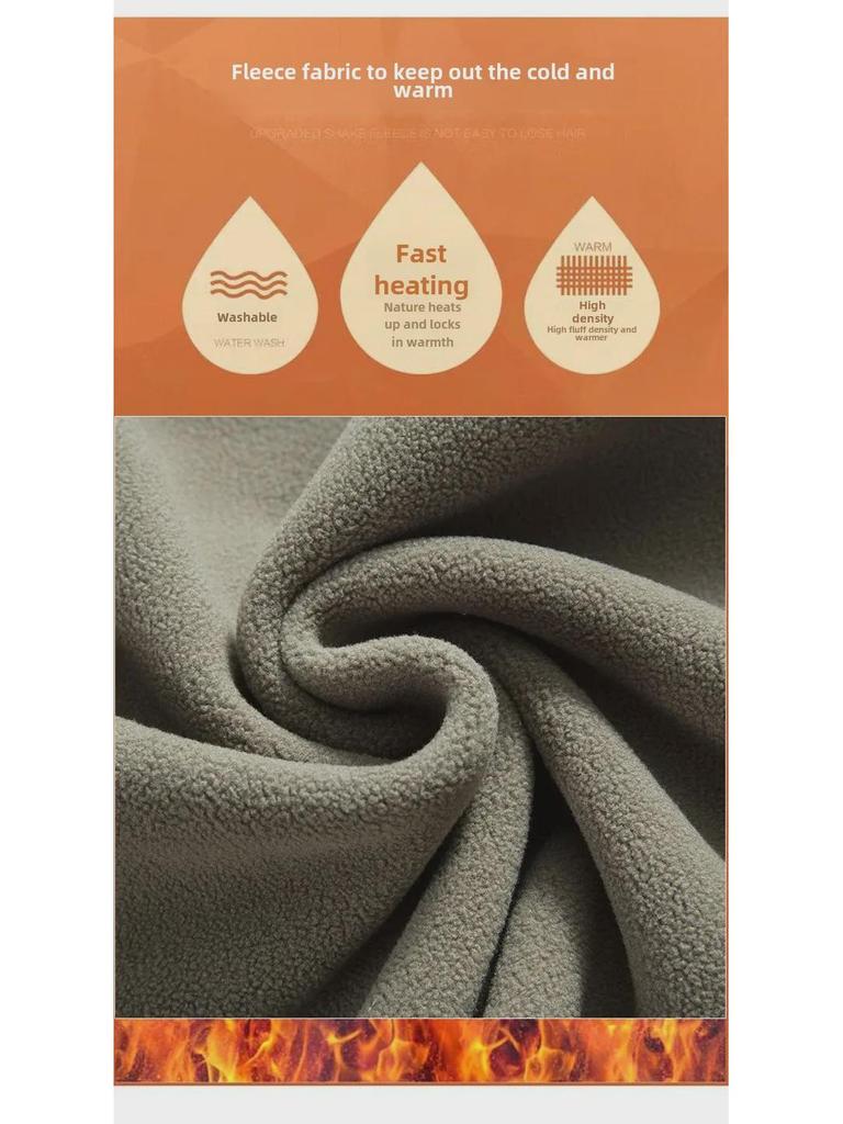 2024 Large Youthful Fleece Hoodie for Middle-aged/Elderly Men & Couples