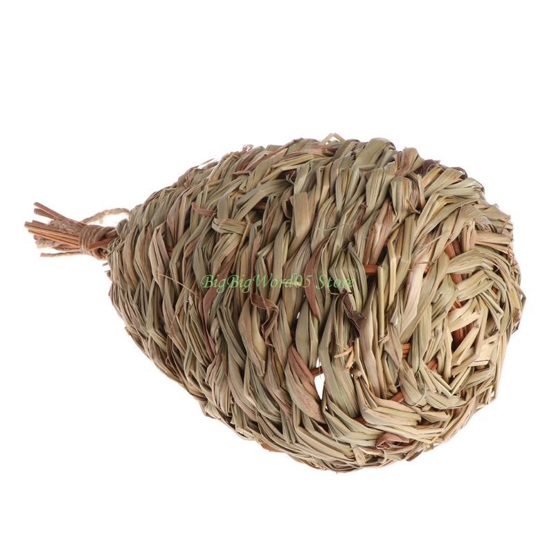 24TE Finch Canary Cage Perch Stand Nest Cage Parrot Nest Cage Hand Woven
