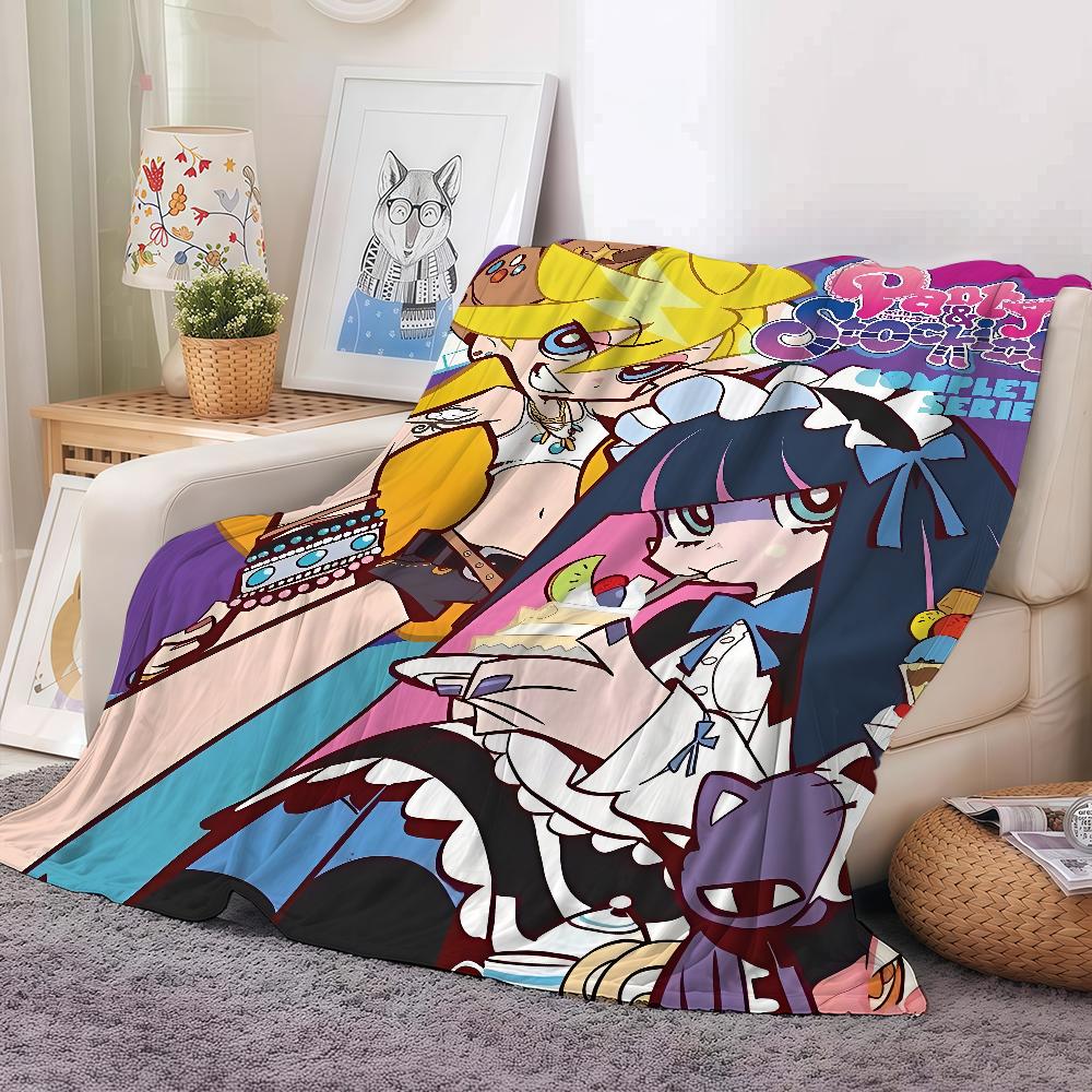 Cartoon P-Panty S-Stocking Blanket Warm And Soft Suitable For Bedroom Living Room Sofa Bed Office Travel Camping