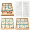 Sudoku Kreuzworträtsel Montessori Holz Pädagogische Ziffern Inferenz Logik Spiele Latein Quadrat Mathe Puzzles Zahlen Ort Spiele Spielzeug