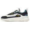 Men's Life Series Mesh Breathable Retro Casual Sneakers Ivory White Black Lake Blue Gold 912328823-4