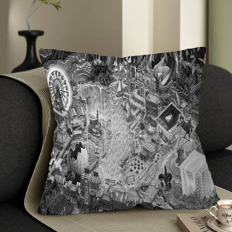 Disco Elysium Game Personalized Pillow Cover Kids Bedroom Wild Party Decor Pillowcase kid Birthday shower Gift