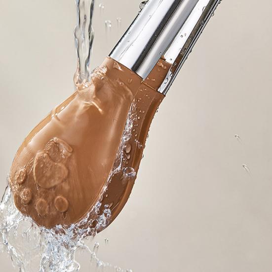 Silikon Lebensmittelzange Hochtemperaturbeständig Rutschfest Kochclip Klemme für BBQ Salat Grill