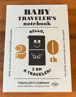 travelers notebook 20th anniversary edition baby size