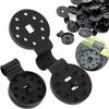 Cross-Border Sunshade Net Fixing Clip - Black Plastic Hand-Press Sun Protection Fastener
