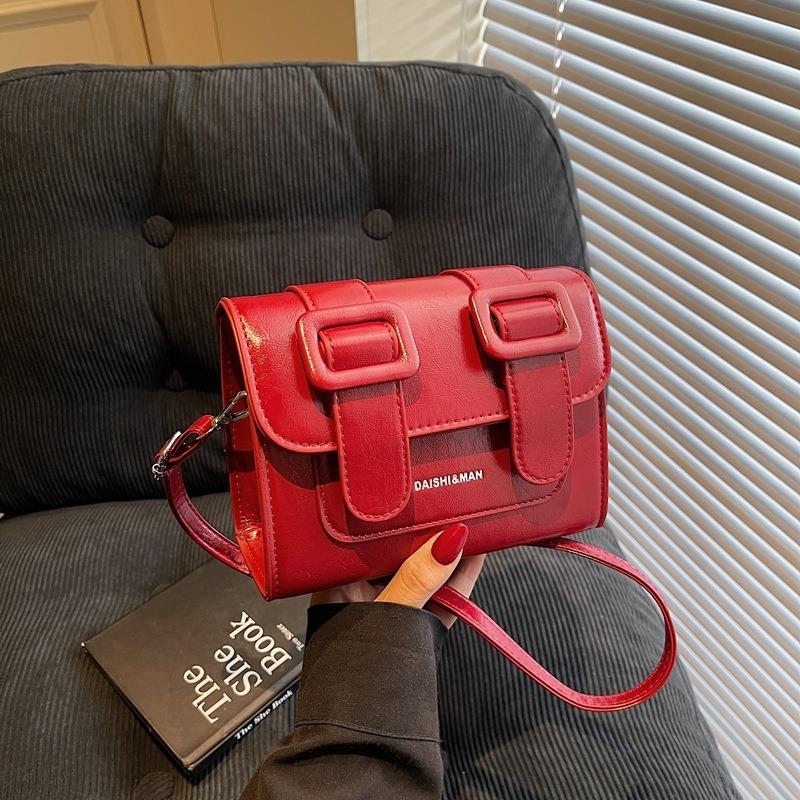 Small bag women's summer versatile new fashion shoulder messenger bag casual Cambridge small square bag