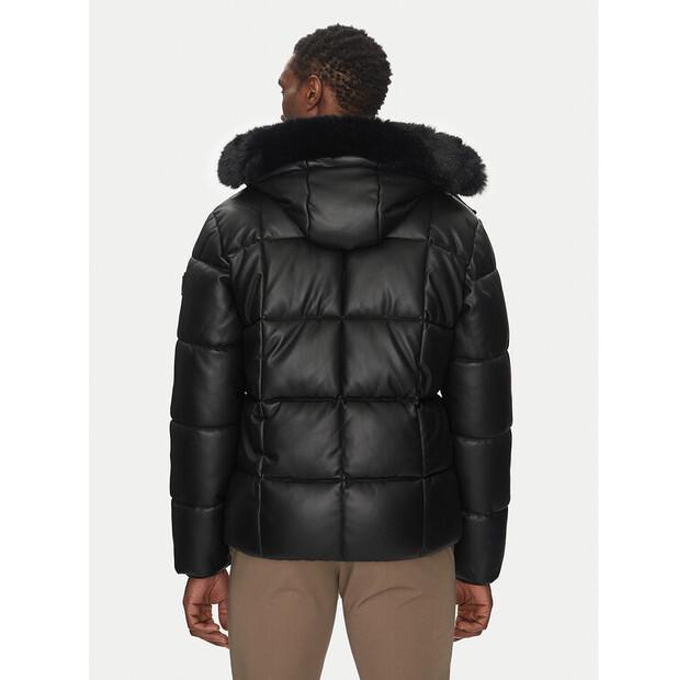 Зимняя куртка Guess M4BL33 WGJB0, черная, стандартный крой