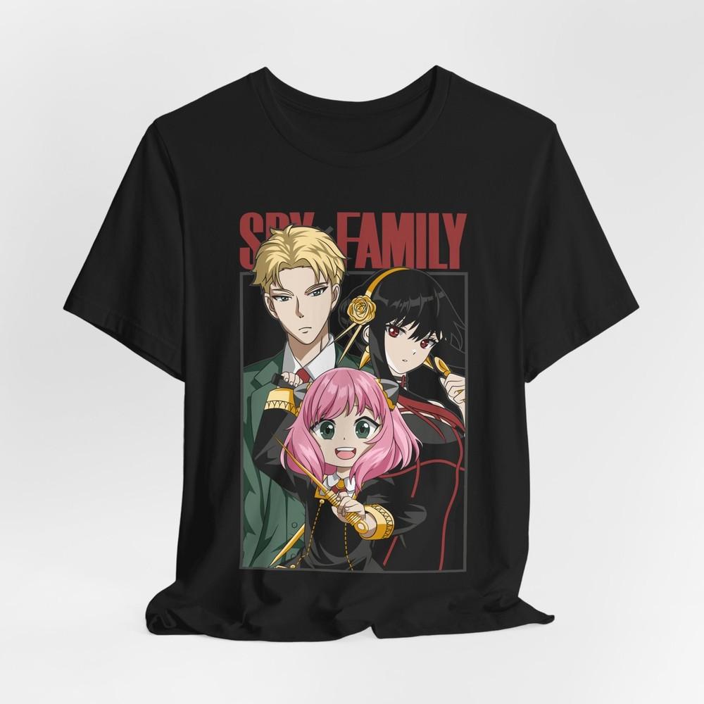 Spy X Family Anime Graphic Tee - Unisex Jersey Short Sleeve T-Shirt, Manga Lover