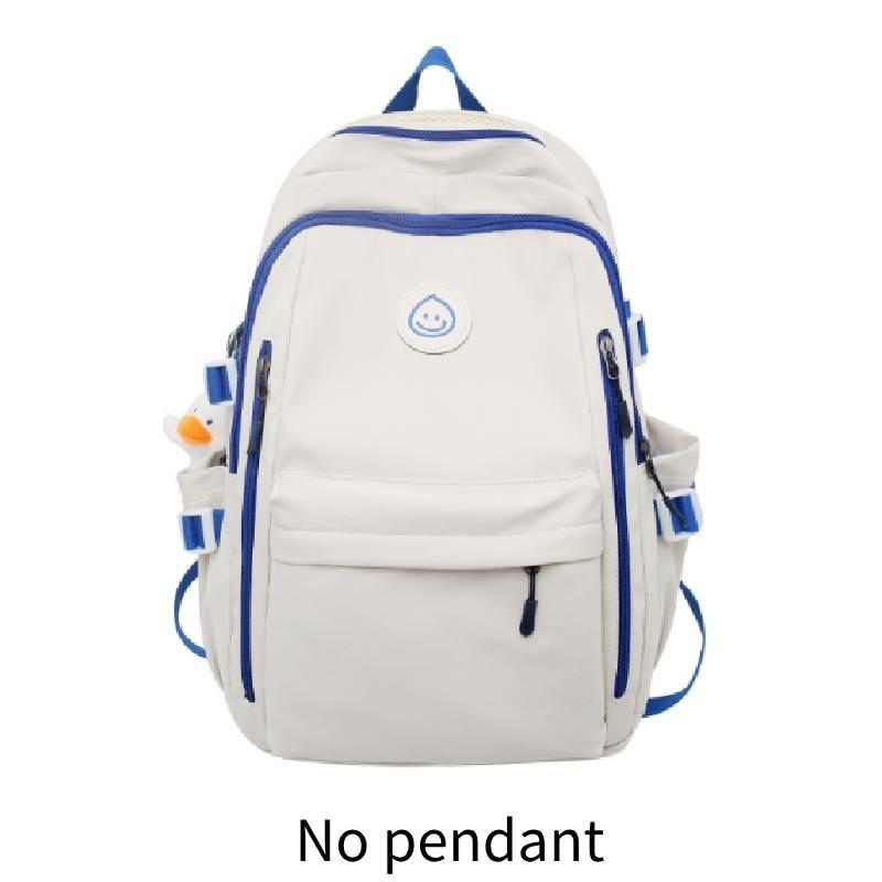 Stylish Nylon Backpack For Girls And Boys 2022 New Design High Capacity Characters)