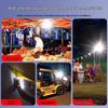 Super Bright Rechargeable LED Night Market Stall Lights - Cordless, Energy-Saving, Long Battery Life