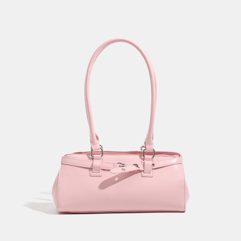 

Модная сумка-тоут, сумка на одно плечо и сумка подмышкой розовый