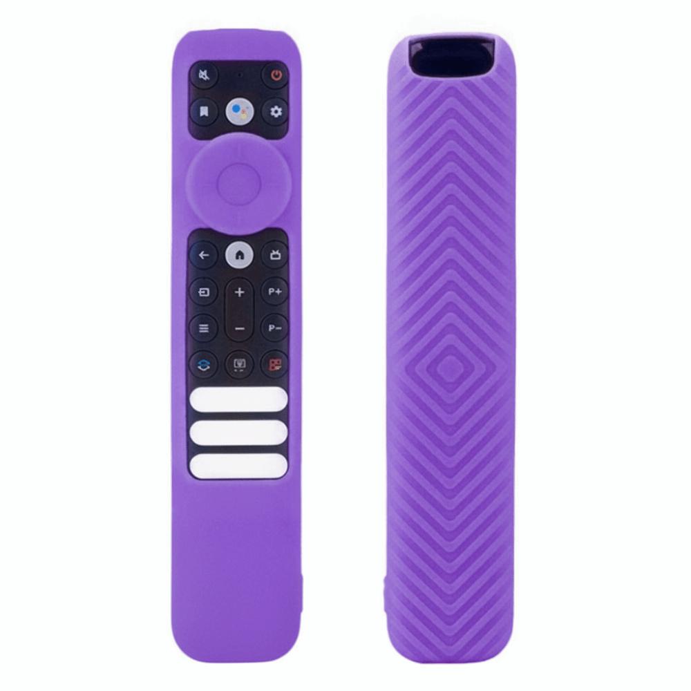 Luminous Remote Control Case Anti-fall Remote Control Sleeve Silicone Case for TCL RC902V