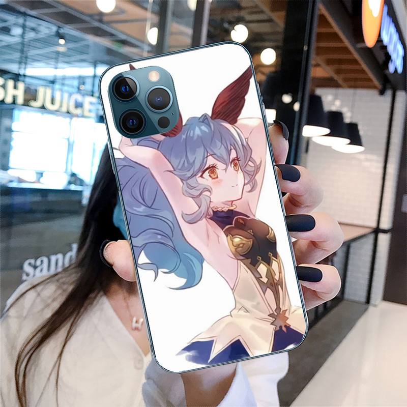 Genshin Impact Gan Yu Phone Case For Iphone 11 12 13 14 Pro Max 7 8 Plus X Xr Xs Max Se 2020 Mini Case