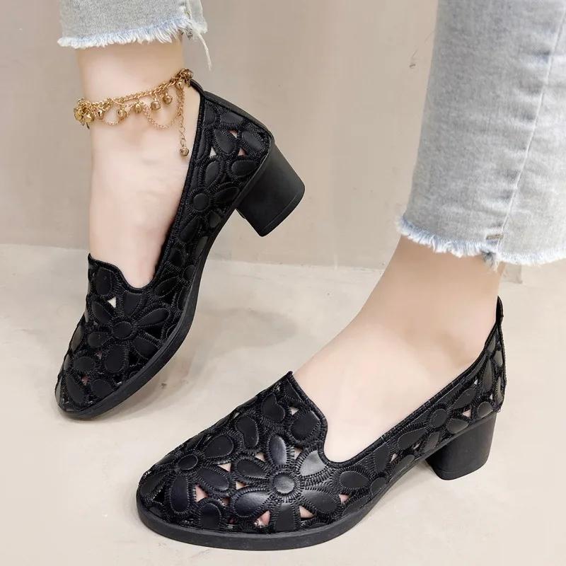 Fashion Ladies Shoes 2025 Fashion Shallow Women's High Heels New Pointed Toe Office and Career Versatile Non-Slip Best Seller High Heels