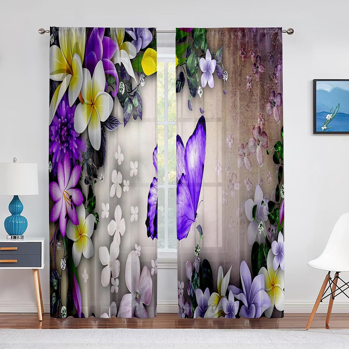 Романтическая роза с цветочным принтом — фото 10