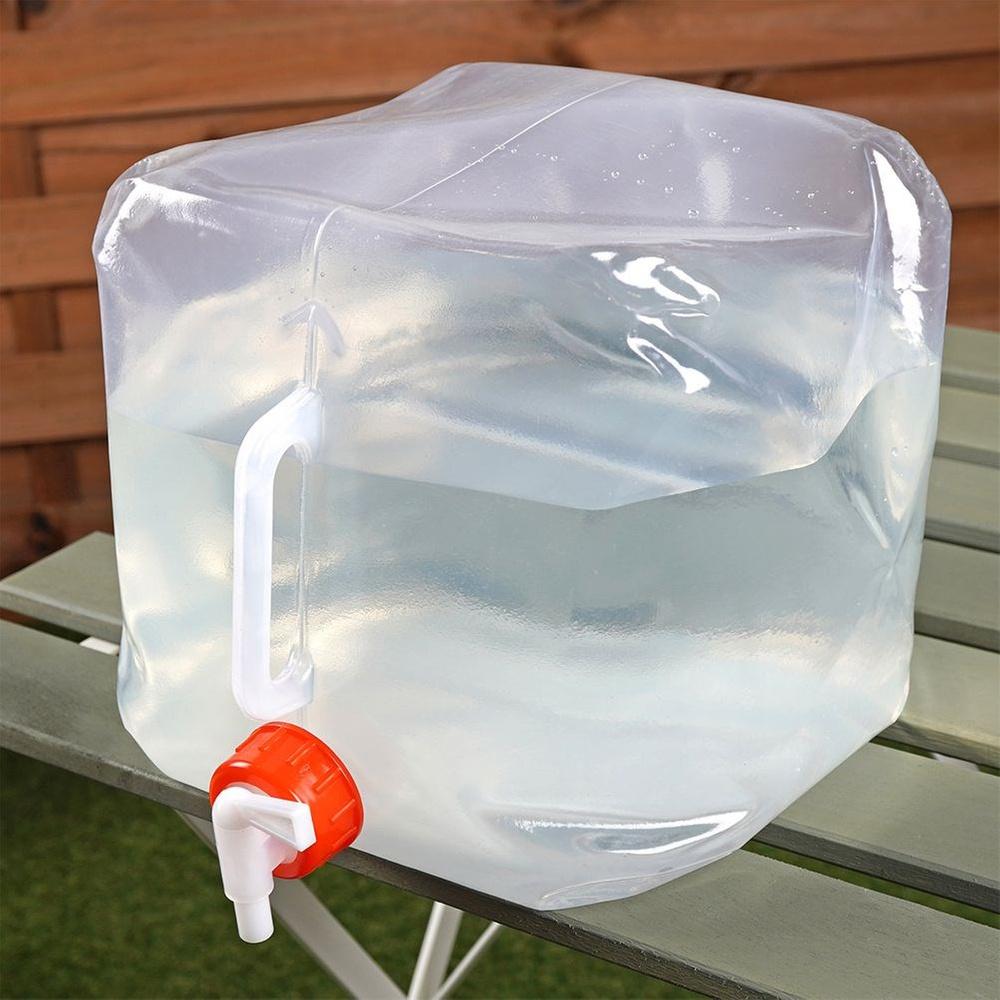 Water Tank Container Foldable Water Tank with Tap 10L