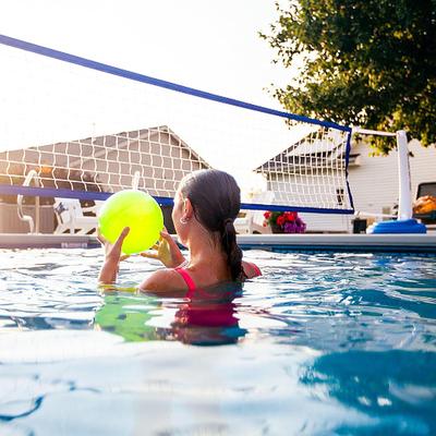 Waterproof Polyester Volleyball Net, Easy To Set Up with Bag, Indoor And Outdoor Use, Suitable for