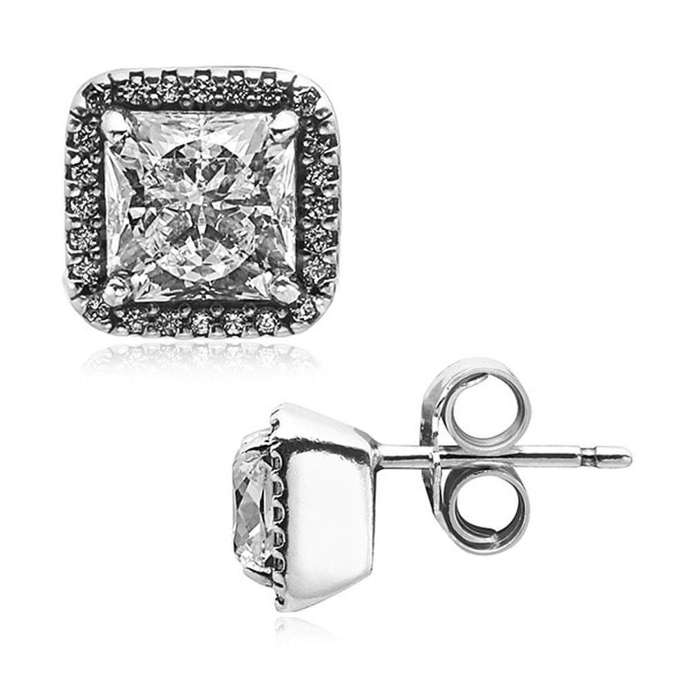 

Pandora 290591Cz Timeless Elegance Stud Silver Earrings