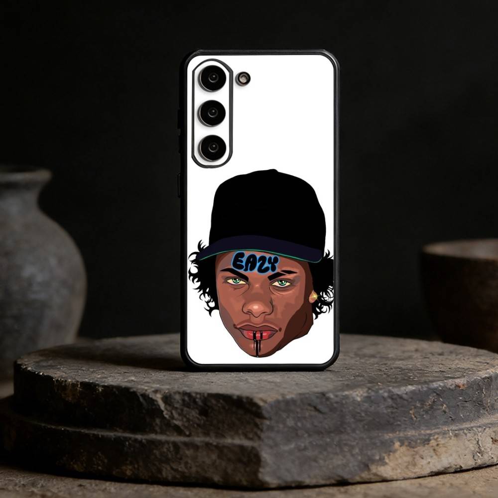 Rapper E-Eazy E Handyhülle Für Samsung Galaxy A13,21s,22,31,32,52,53,71,72,73,Weiche Schwarze Hülle