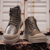 Martin boots new winter high-top retro thick-soled heightening boots British casual short boots