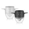 Stainless Steel Pour Over Coffee Dripper Paperless Coffee Filter Travel Coffee Maker for Home Travel Office Hiking Backpacking