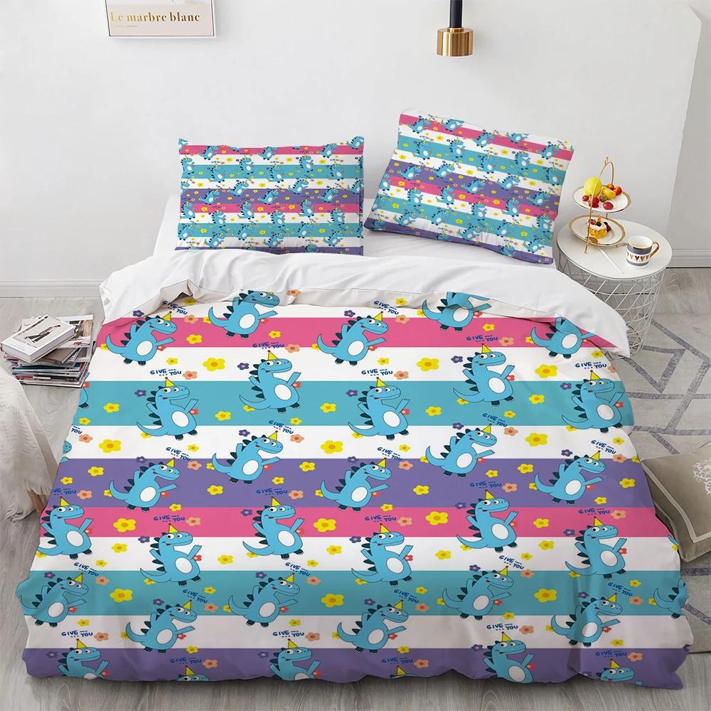 

Comforter Cartoon Animals Toy Car Lovely Frog Cat Rabbit For Children Women Wildlife Polyester Bedroom Decorations Comforter (quilt)-EU Single(135*200cm)3pcs