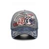 Retro Shark Embroidered Baseball Cap Cotton Solid Color Men Women Unisex Animal Cartoon Streetwear Hip Hop Urban Street Style Sun Hat Outdoor Sport