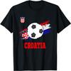 Croatia Soccer Croatian Football Croats Futbol T-Shirt
