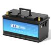12V 100Ah Lithium Iron Phosphate Battery for Industrial AGV, RV, Sightseeing Car, Photovoltaic Energy Storage