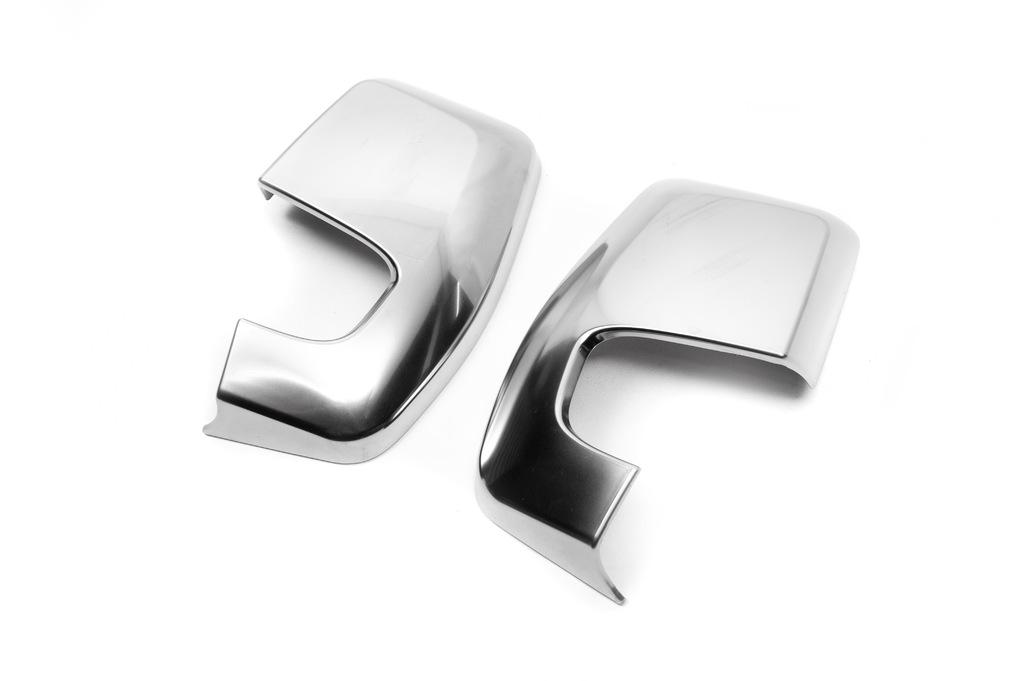 Mirror Caps Gray Matt (2 Pieces, Layer) for Ford Custom 2013-2022