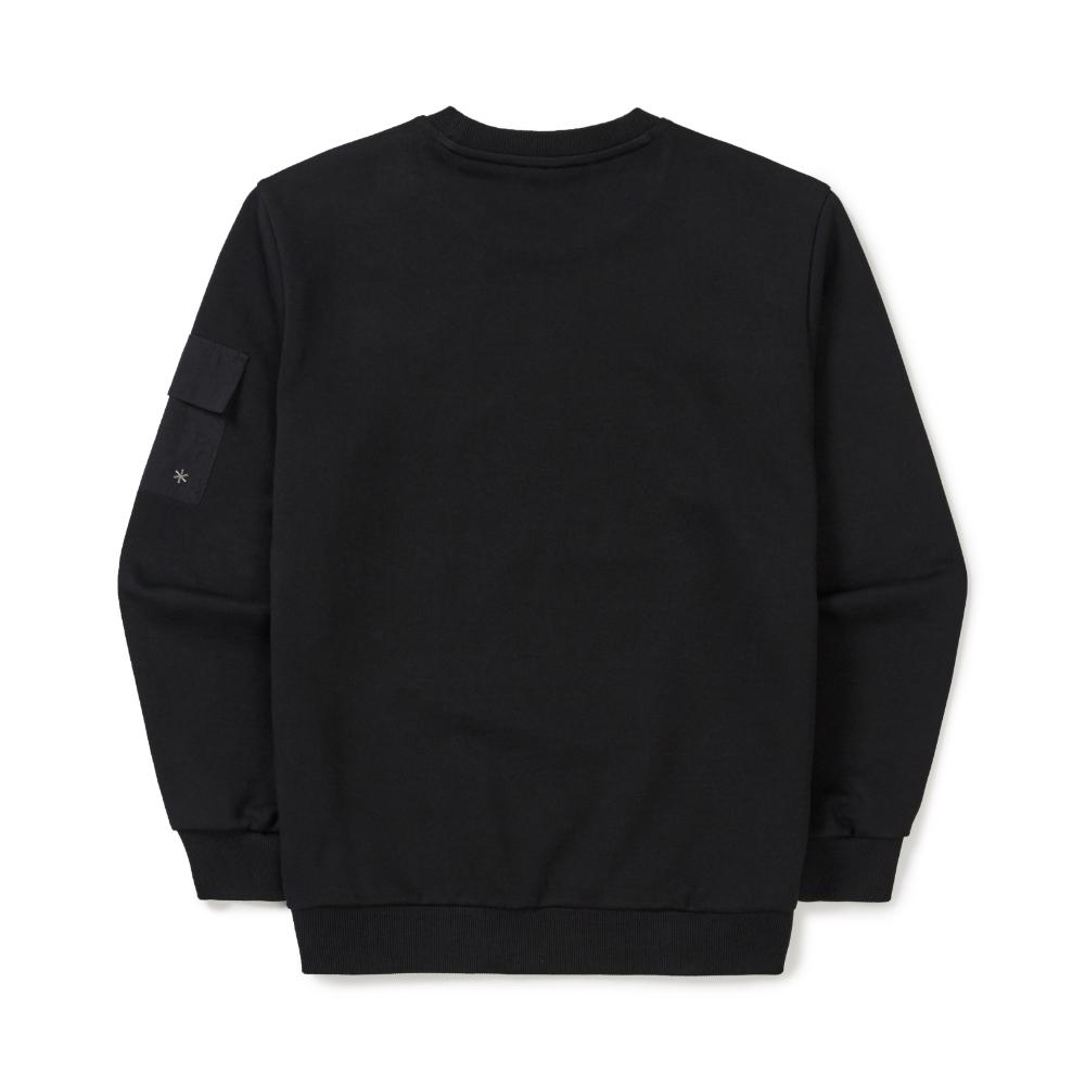 SNOWPEAK Land Pocket Sweatshirt Black (S25FMFHT60)