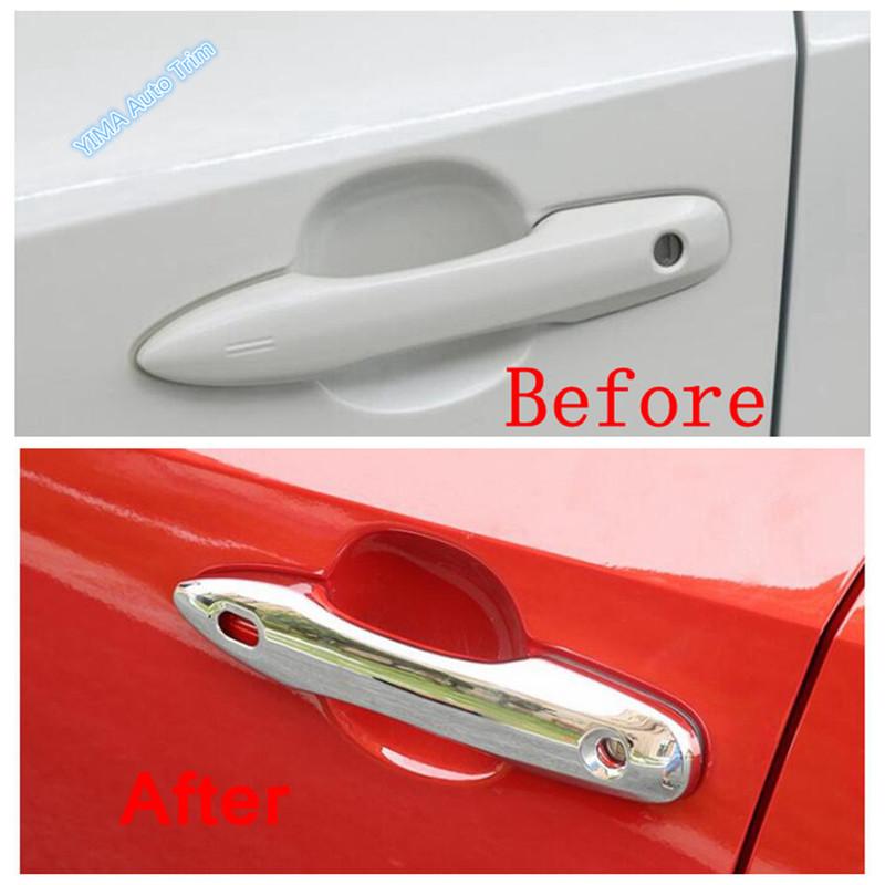 LHD Auto Outside Door Pull Doorknob Handle Bowl Decor Cover Trim ABS Accessories For Toyota Corolla Cross    2024