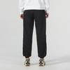Puma Letter Print Cuffed Fleece Mid-Rise Casual Pants Unisex Bottoms Black 625079-01