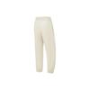 Li-Ning Fitness Series Solid Color Quick-Dry Drawstring Cool Loose Sports Pants Women Bottoms Foam-Khaki AYKT500-1